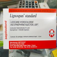 Tê Chích Pháp Lignospan Standard - Thuốc Tê Tiêm - Tê Đỏ Septodont