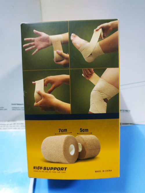 Băng Keo Co Giãn - ELASTIC COHESIVE TAPE VIET SUPPORT