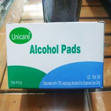 Gạc Y Tế Tẩm Cồn Unicare - Cồn Giấy Alcohol Pads Unicare