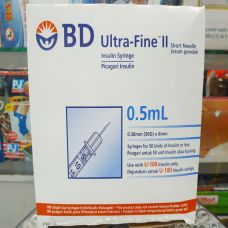 Bơm Kim Tiêm Insulin BD Ultra - Fine II 0.5ml